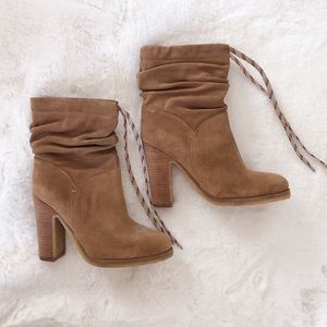 See by Chloé Jona Slouchy Suede Booties